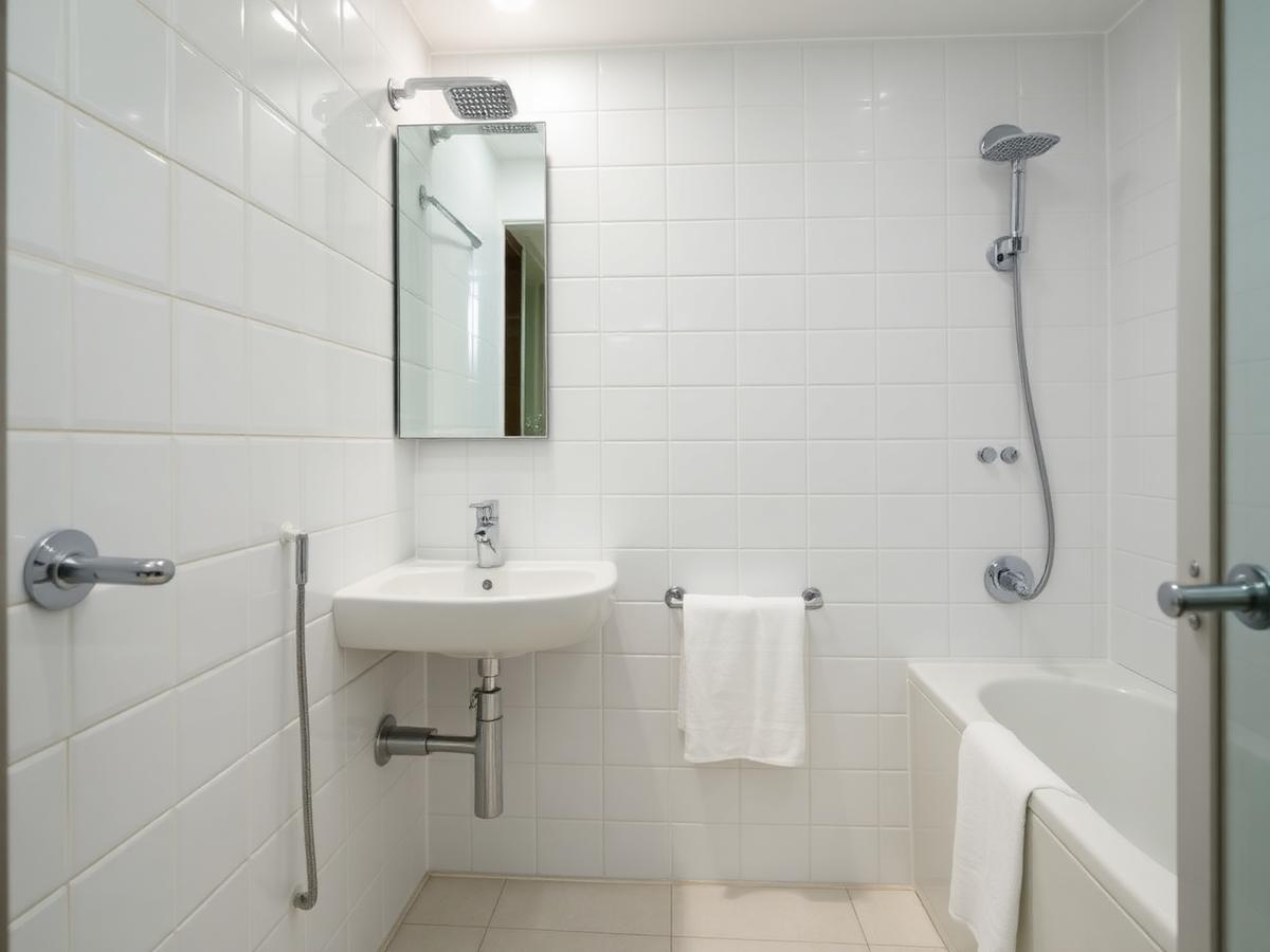 Pristine bathroom